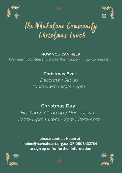 Community lunch flyer2 Community lunch flyer2
